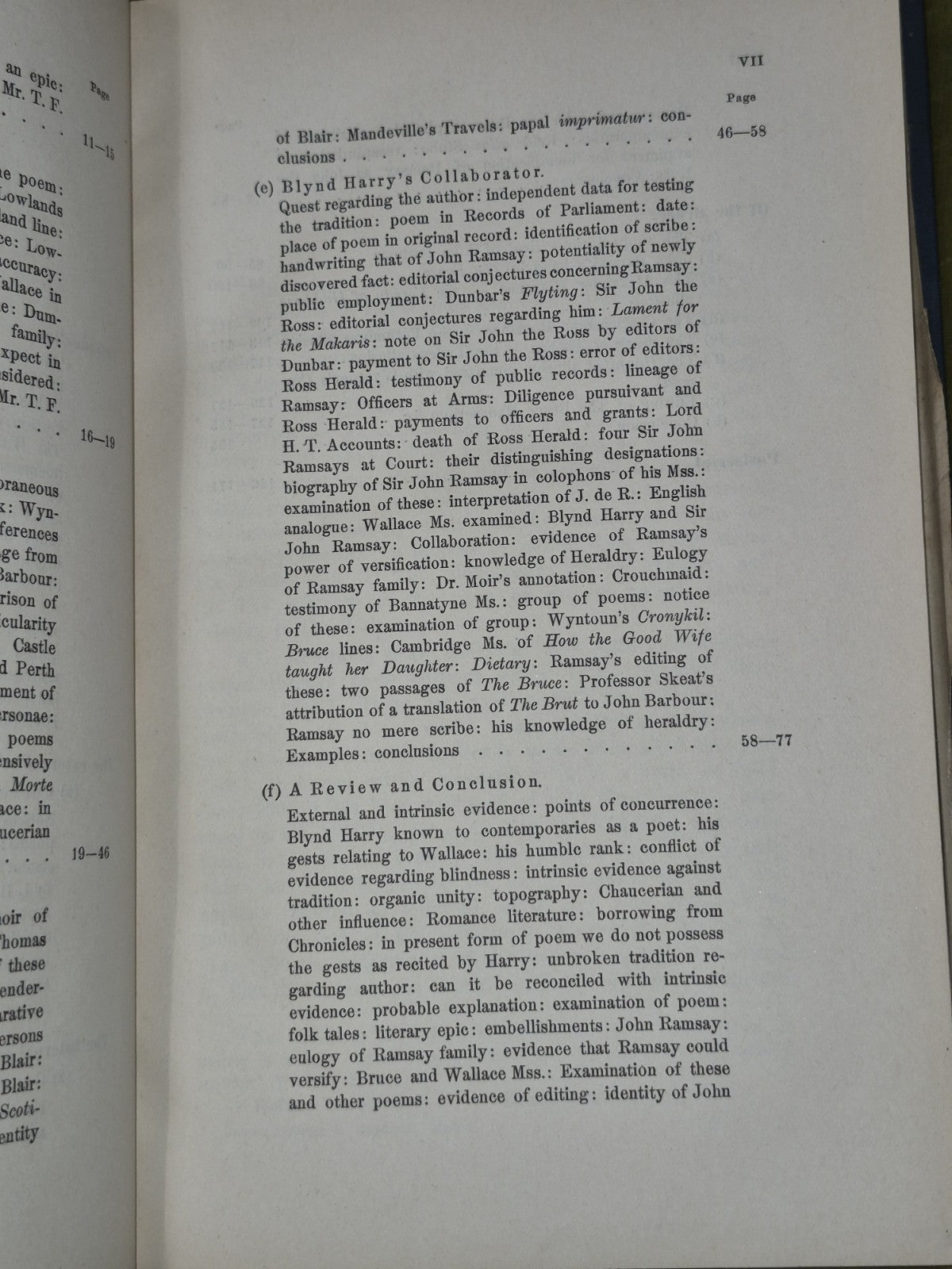 The Wallace and the Bruce Restudied J T T Brown 19005