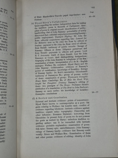 The Wallace and the Bruce Restudied J T T Brown 19005