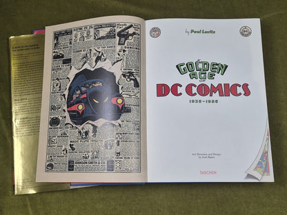 The Golden Age of DC Comics 1935-1956 by Paul Levitz Taschen HB DJ3