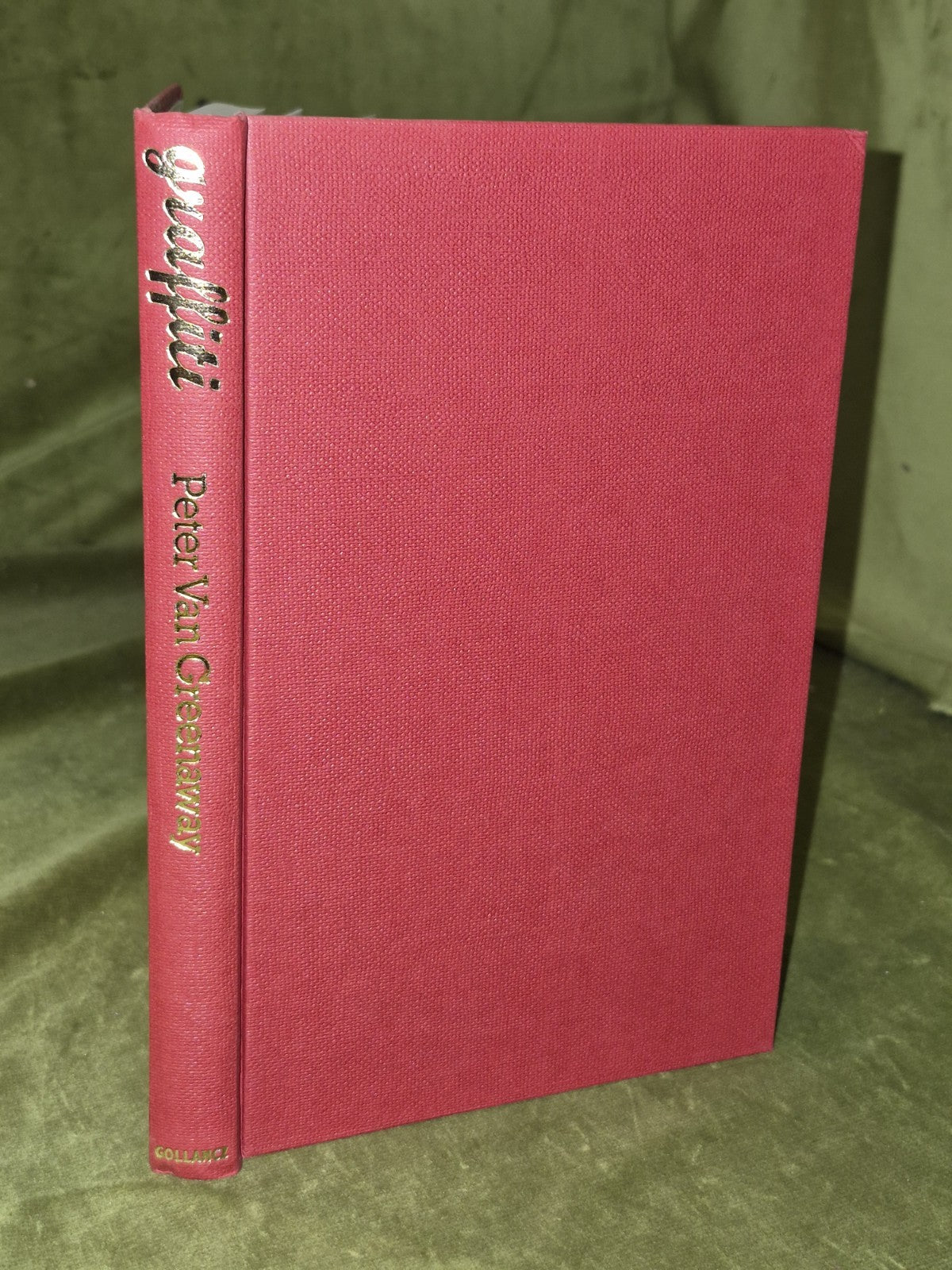 Peter Van Greenaway - Graffiti -1983 - First Edition Ex-Library3