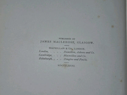 Among the Rocks Around Glasgow Dugald Bell Glasgow James Maclehose 1st Edition 6