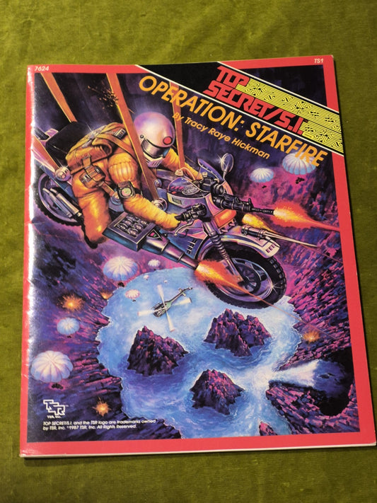 Top Secret / S.I. - TS1 Operation Starfire Tracy Raye Hickman (1987) TSR 76240