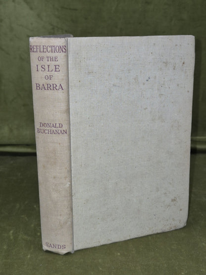Reflections of the Isle of Barra Donald Buchanan 1943 Second Edition0