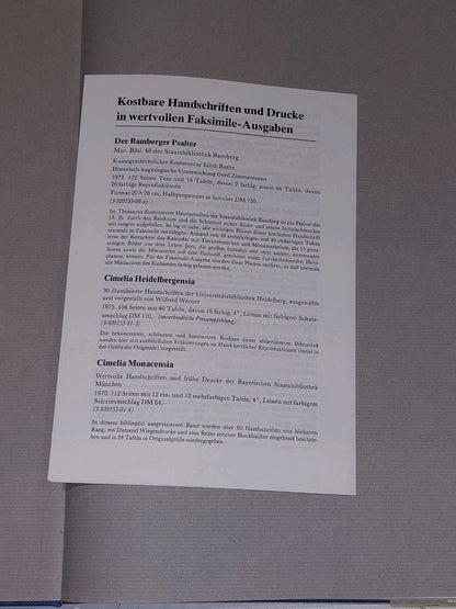 Cimelia Heidelbergensia: 30 illuminierte Handschriften der Universitätsbiblioth 2