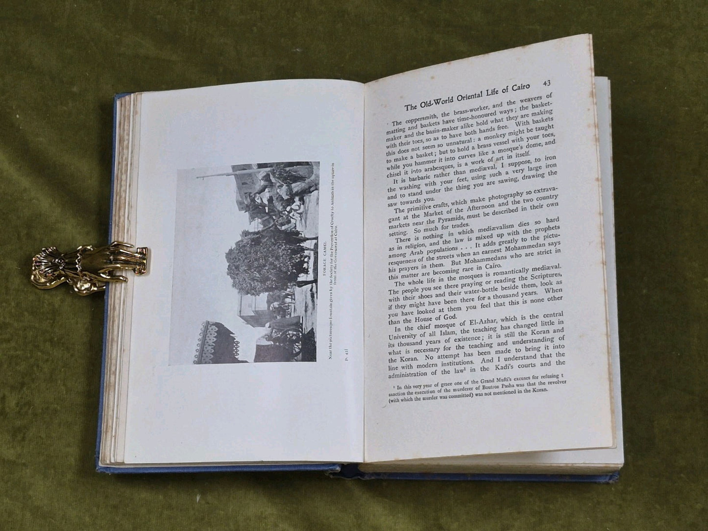 Oriental Cairo The City Of Arabian Nights w/ Map Douglas Sladen , Hurst6