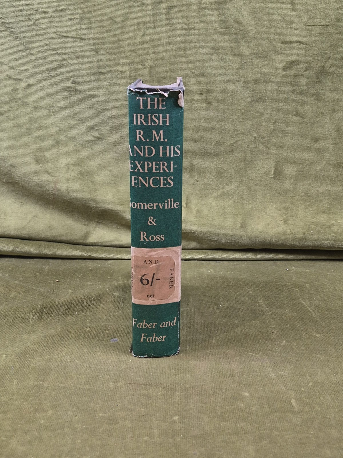 The Irish R M and His Experiences by E OE Somerville, Martin Ross - 1937 HB DJ2