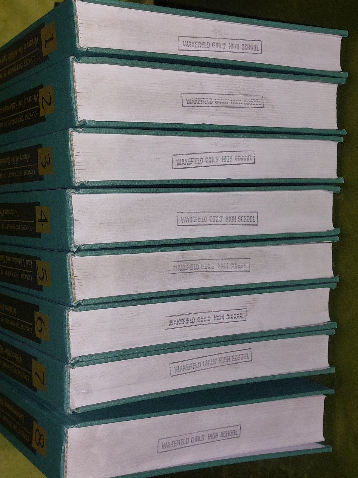 Concise Dictionary of British Literary Biography, 8 Volume Set (1992)4