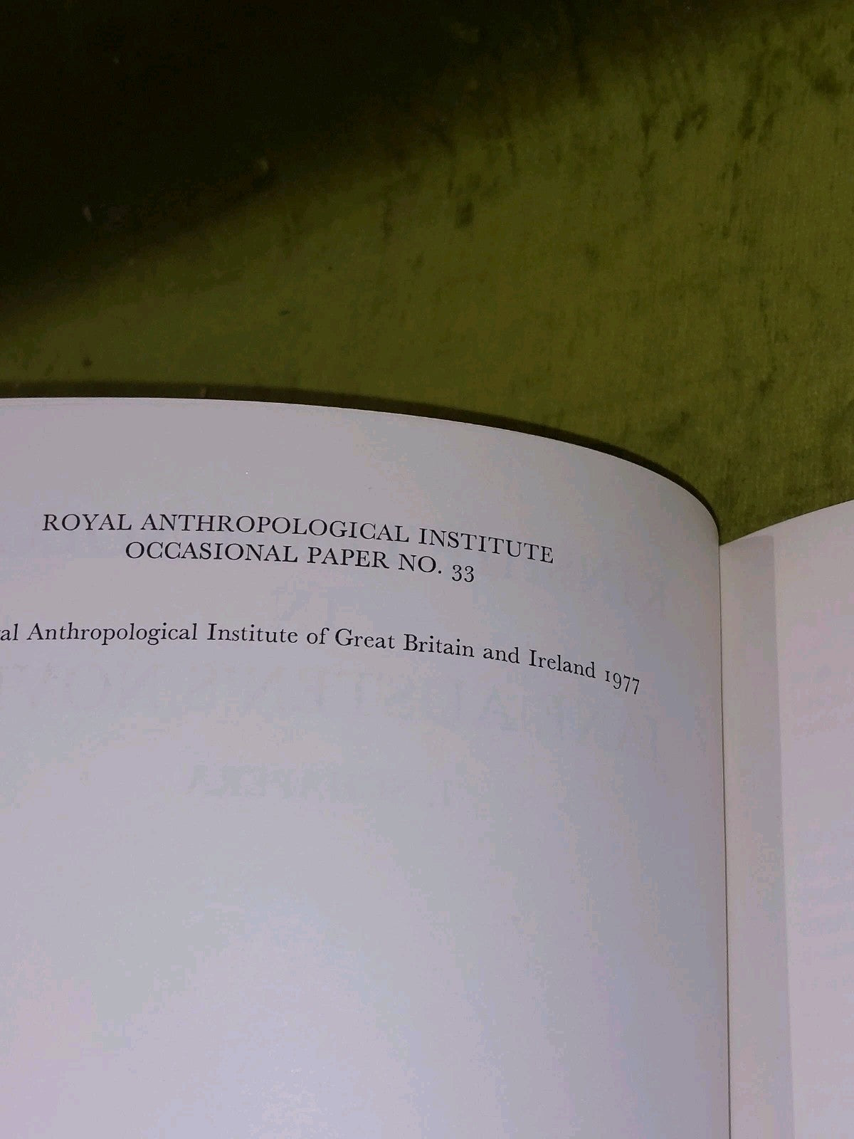 Kinship Terminology In Jane Austen's Novels by I. Schapera (1977) Pb Book4