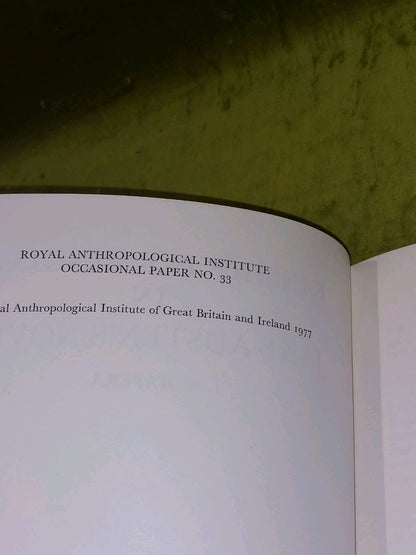 Kinship Terminology In Jane Austen's Novels by I. Schapera (1977) Pb Book4