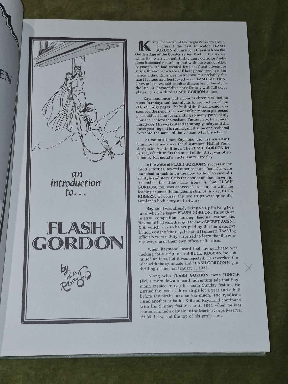 1974 Flash Gordon Volume 1 The Planet Mongo Hardcover Book5