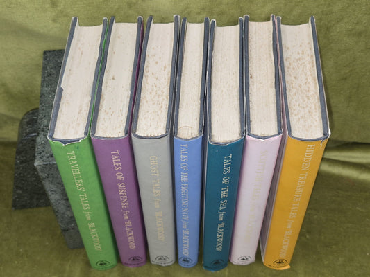 Blackwood Tales Set Scottish Sea Navy Ghost Suspense Traveller's Treasure 19701