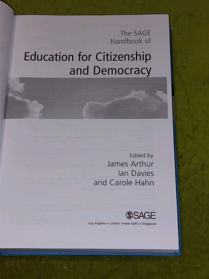 SAGE Handbook of Education for Citizenship and Democracy [SAGE] 2008 Hb Book3