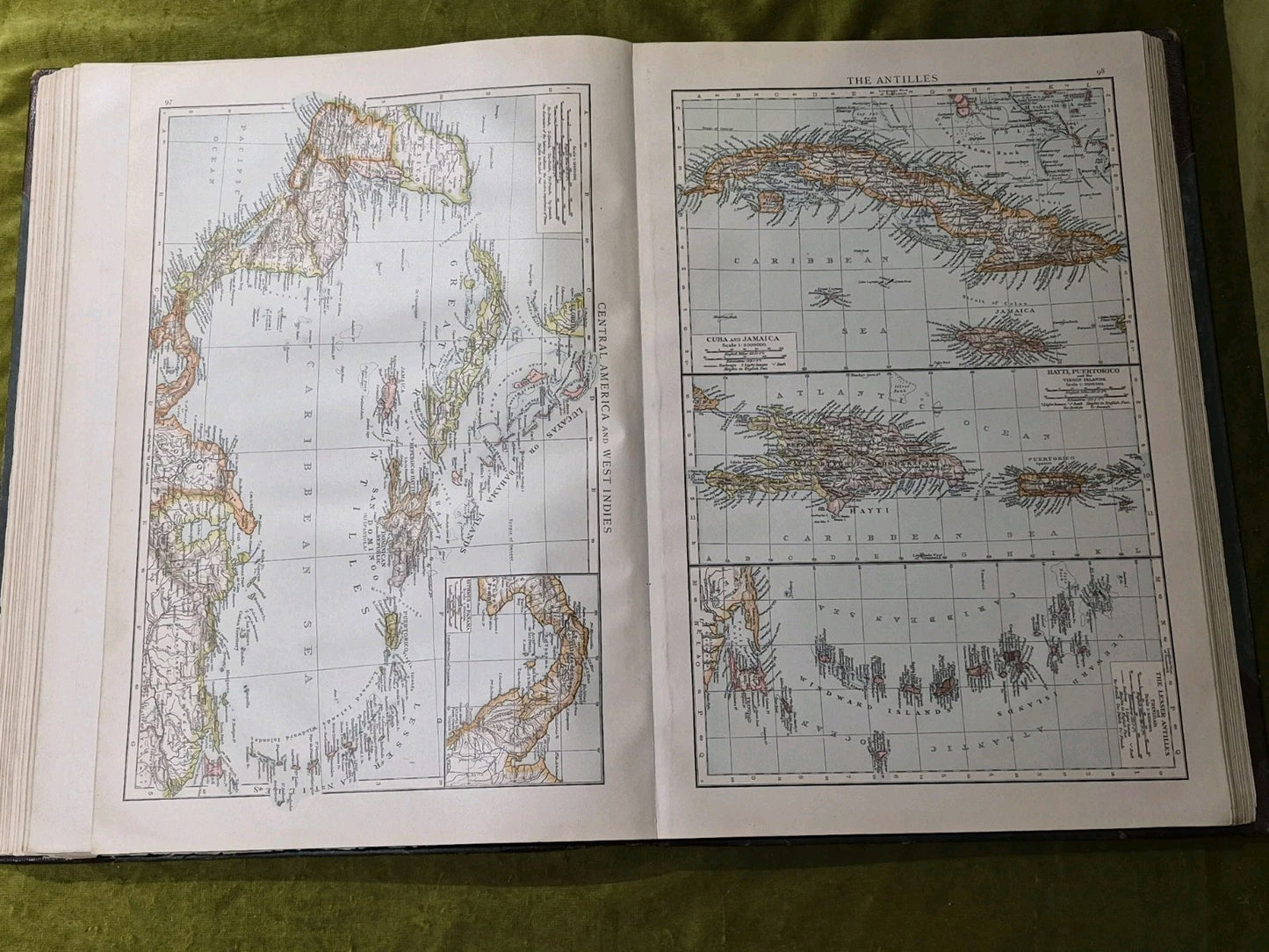 1896 - The Times Atlas - Large Folio HB - 173 Maps6