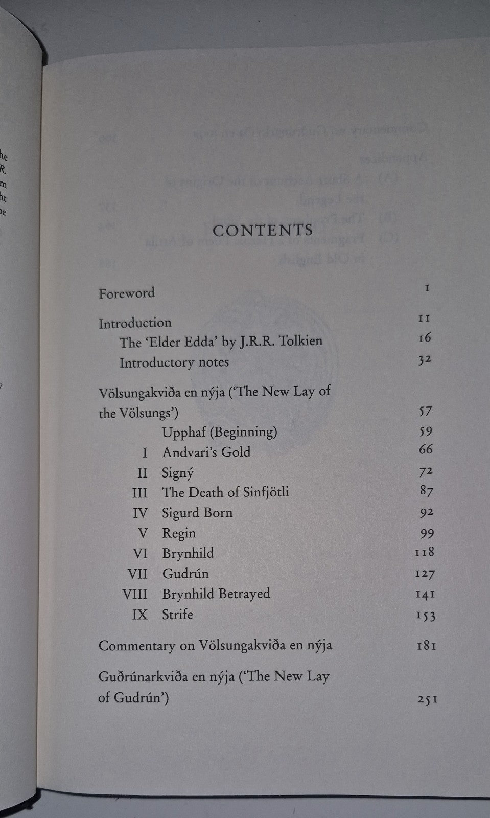 The Legend of Sigurd and Gudrun  J.R.R Tolkien 1st US Edition 1st Print 2009 HB8