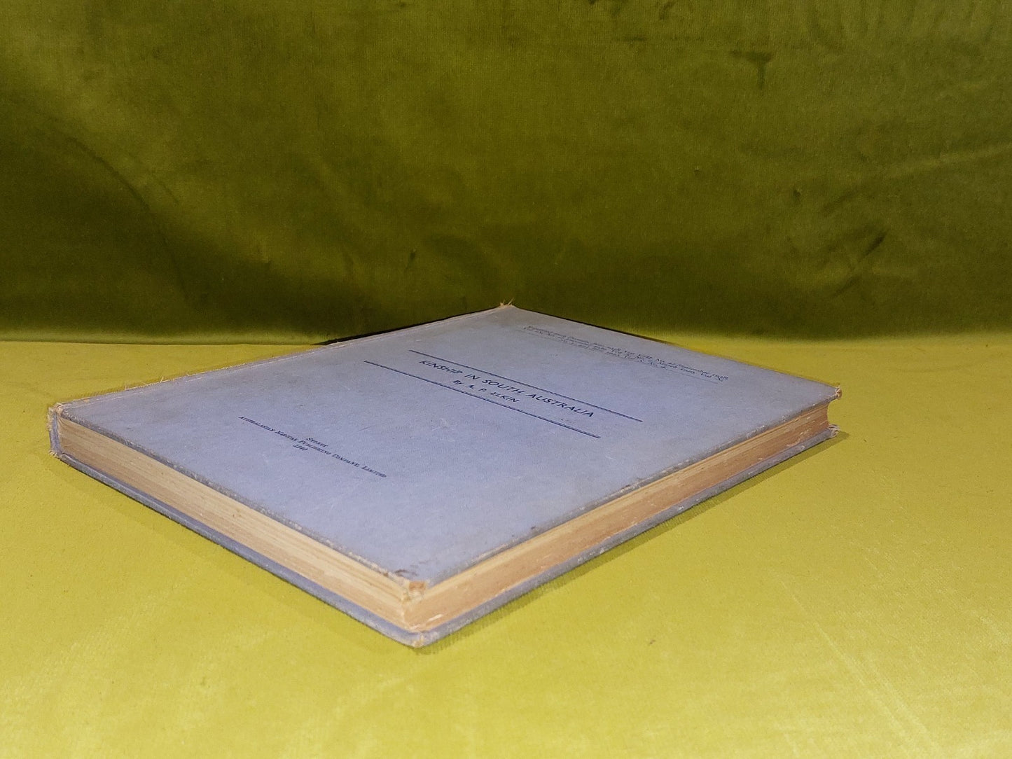 Kinship In South Australia By A P Elkin (1940) Australian Medical Publishing Hb8