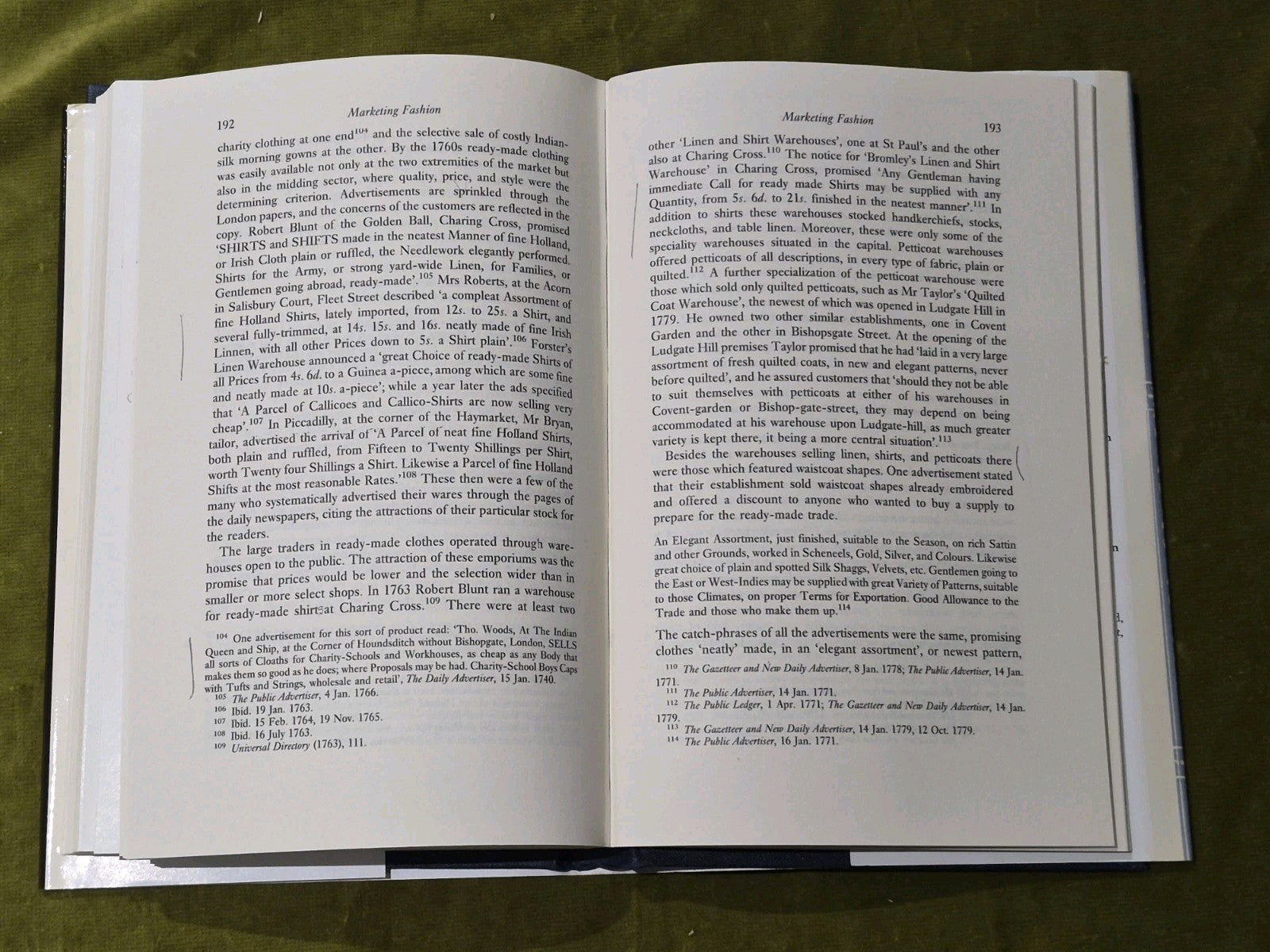 Fashion's Favourite The Cotton Trade And The Consumer In Britain 16601800, 19917