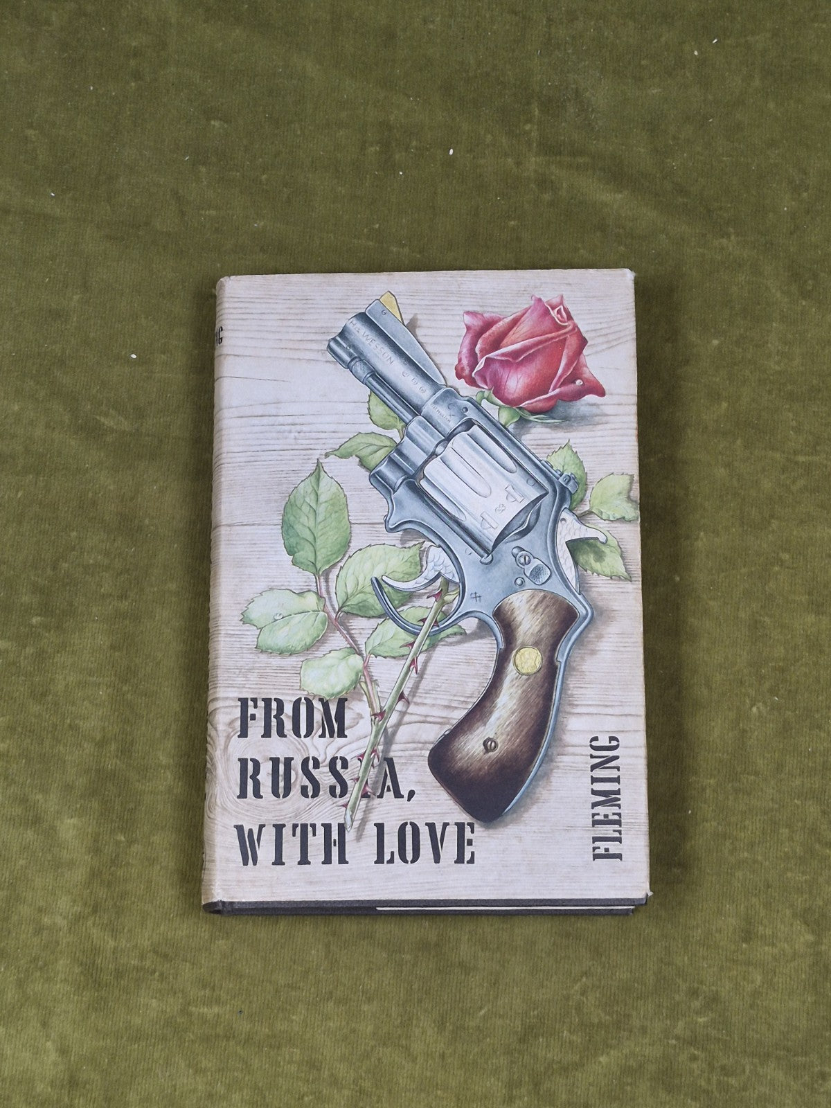 From Russia with Love - Ian Fleming , Jonathan Cape 7th impression 1963 HB DJ0