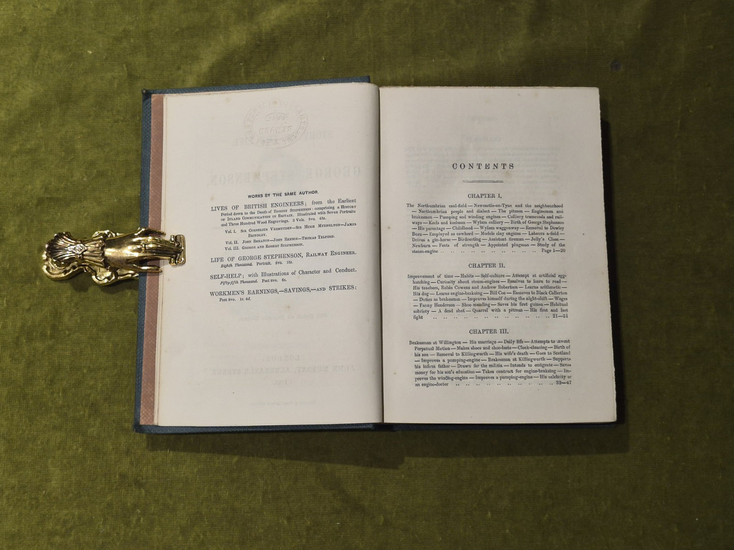 The Story of the Life of George Stephenson Railway Engineer - Samuel Smiles 18635