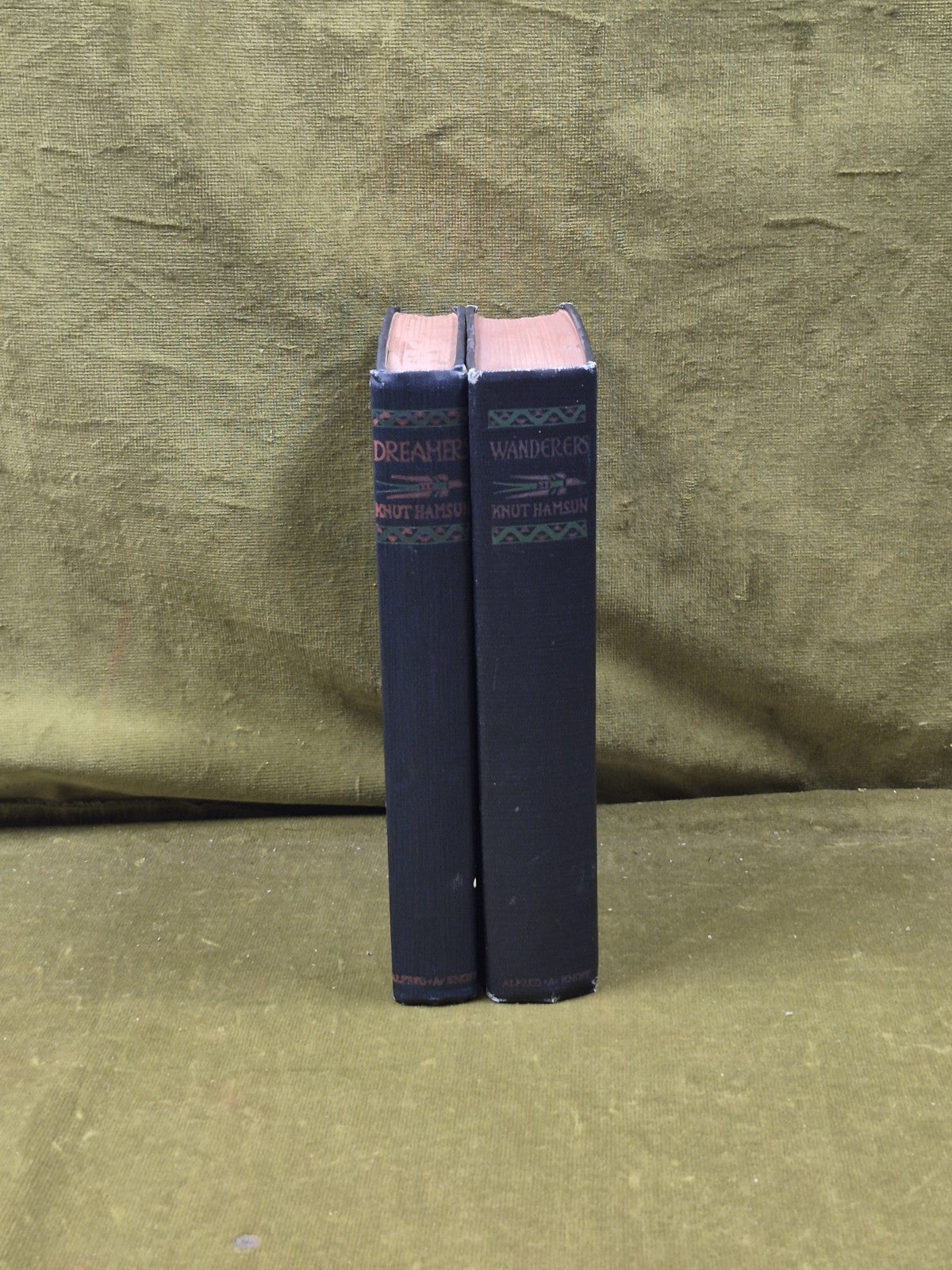 Wanderers & Dreamers by Knut Hamsun - Knopf 1921-2 1st Eng HBs2
