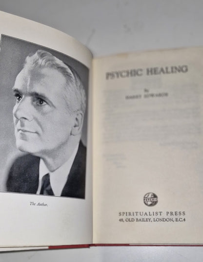 Psychic Healing Harry Edwards 1959 HC DJ  Spiritualist Press Signed By Author 10