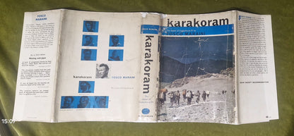 Karakoram The Ascent of Gasherbrum IV by Fosco Maraini Hardcover 1961 1st Ed.2