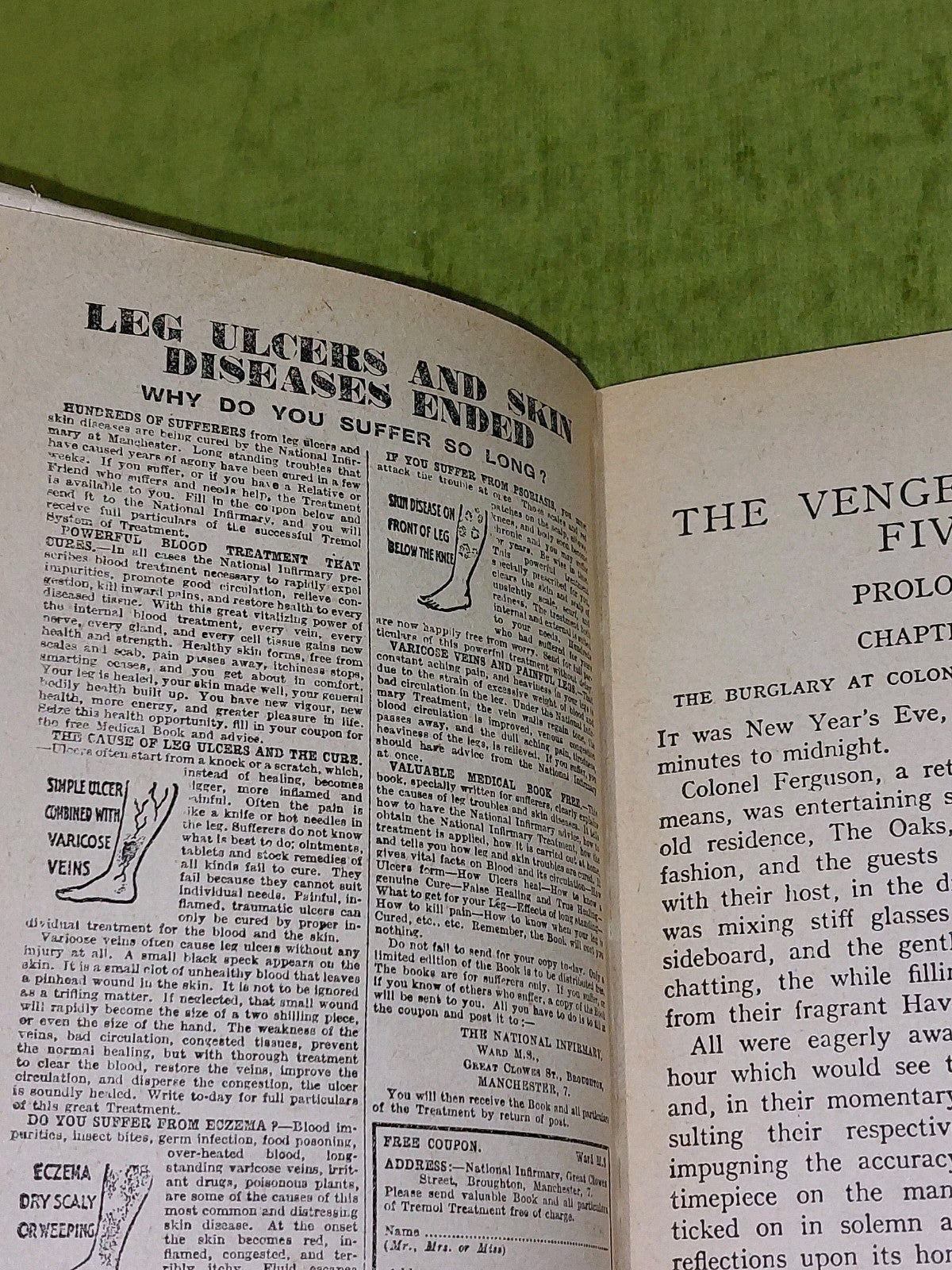 The Vengeance of Five By H. Kevin McDonnell [ Modern Publishing Campany ] HB/DJ8