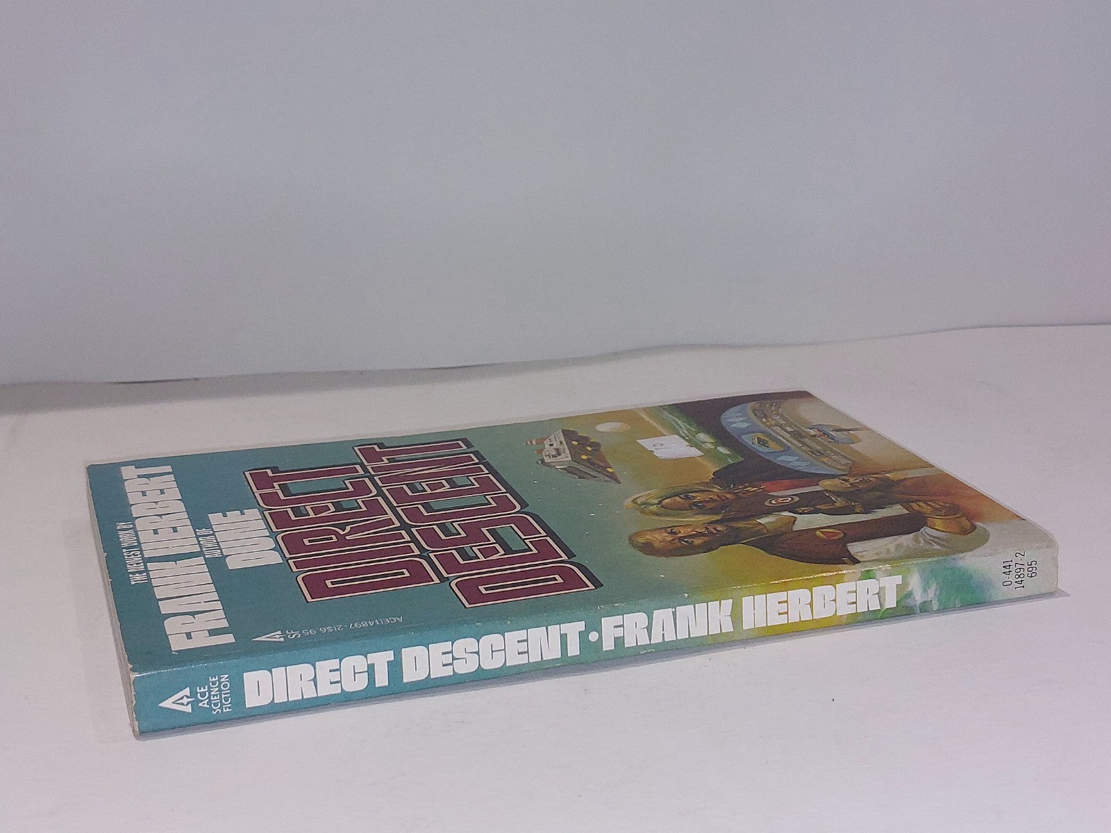 Direct Descent By Frank Herbert [Ace Book] 1st Ace Printing 1980 Pb Book1
