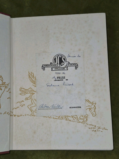 Black Beauty Lucy Kemp-Welch Anna Sewell 1926 Second Reprint Dustjacket 7