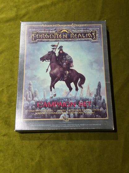 Forgotten Realms Campaign Set. Dungeons & Dragons 1st Edition Box Set.0
