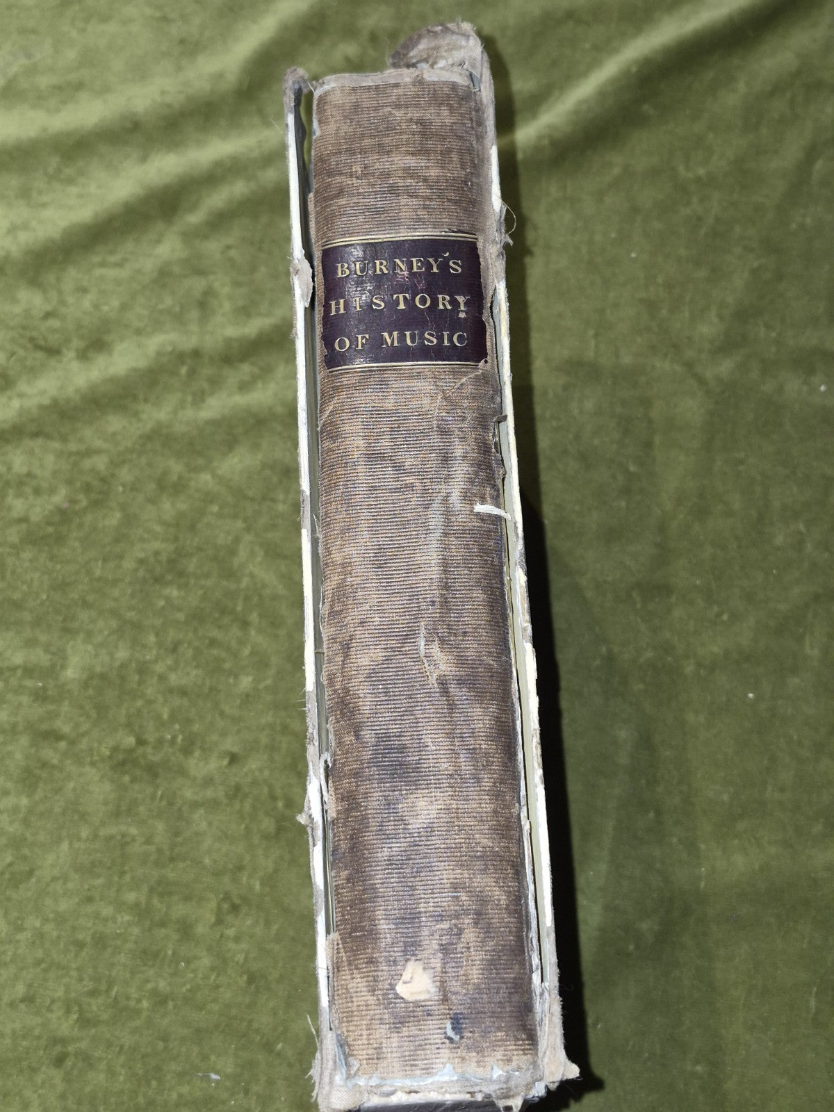 A General History of Music Charles Burney Second ed. Payne and Son 1789 Volume 12