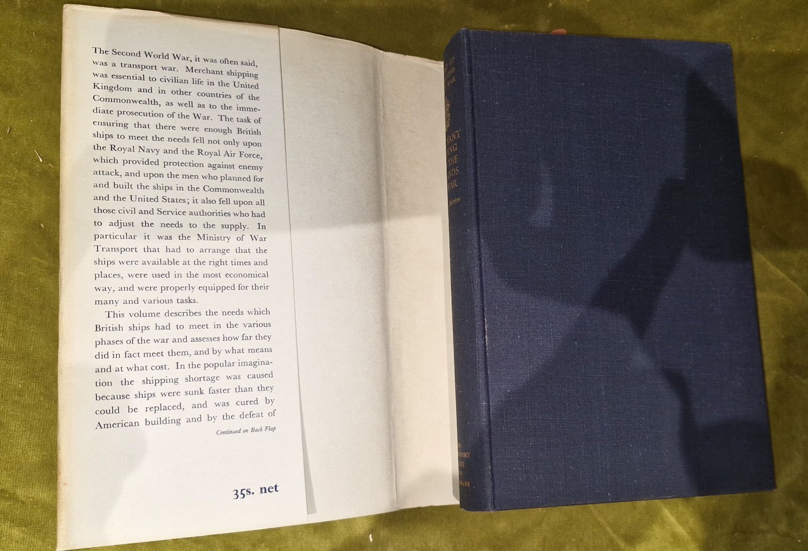 History Of The Second World War - Merchant Shipping And the Demands of War HMSO3