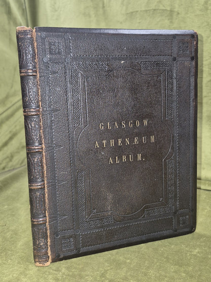 Glasgow Atheneum Album 1848 James Hedderwick & Sons Fine Binding0