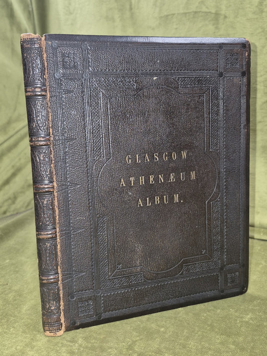 Glasgow Atheneum Album 1848 James Hedderwick & Sons Fine Binding0