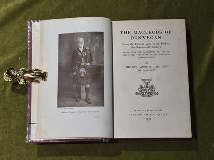 Macleods of Dunvegan from the Time of Leod to the End of the Seventeenth Century5