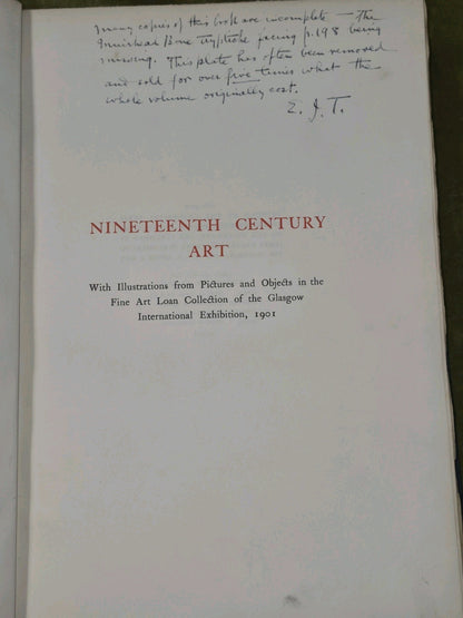 Nineteenth Century Art Maccoll,James Maclehose and Sons 1902 Glasgow Muirhead4