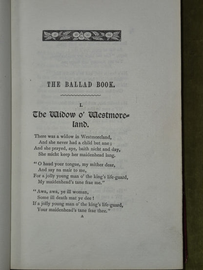 The Ballad Book Bibliotheca Curiosa Edmund Goldsmid 1891 Ritchie Kinloch5