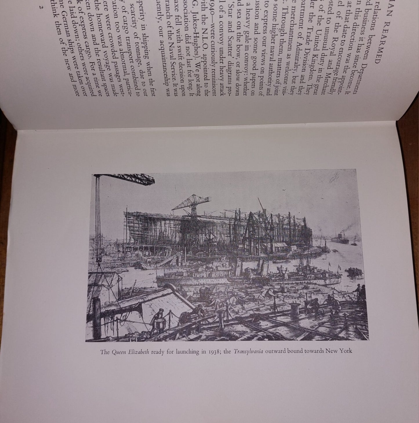 1949 Merchantman Rearmed David W Bone SIgned Limited Muirhead Bone Illustrated 10