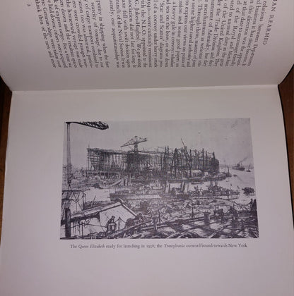 1949 Merchantman Rearmed David W Bone SIgned Limited Muirhead Bone Illustrated 10