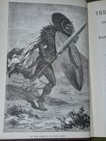 Through Masai Land New and Revised Joseph Thomson Sampson Low Marston6