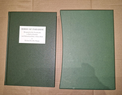 folio society, birds of paradise by Richard Bowdler Sharp, Monograph (The Text) 0