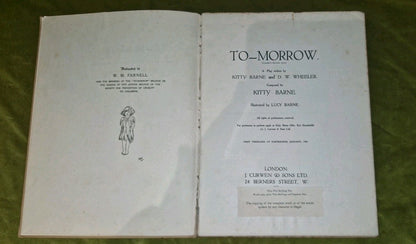 Kitty Barne - Celandine's Secret, Timothy's Garden, Winds, To-Morrow, Curwen Lot15