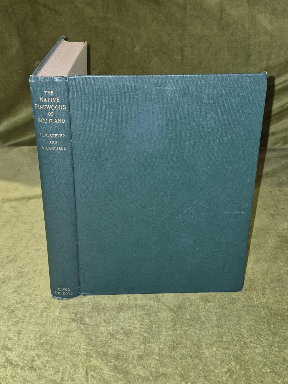 The Native Pinewoods of Scotland by H. M Steven & A. Carlisle, 1st edition, 19590