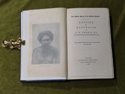Natives of Australia - N. W. Thomas, 1906 1st Ed Archibald Constable5