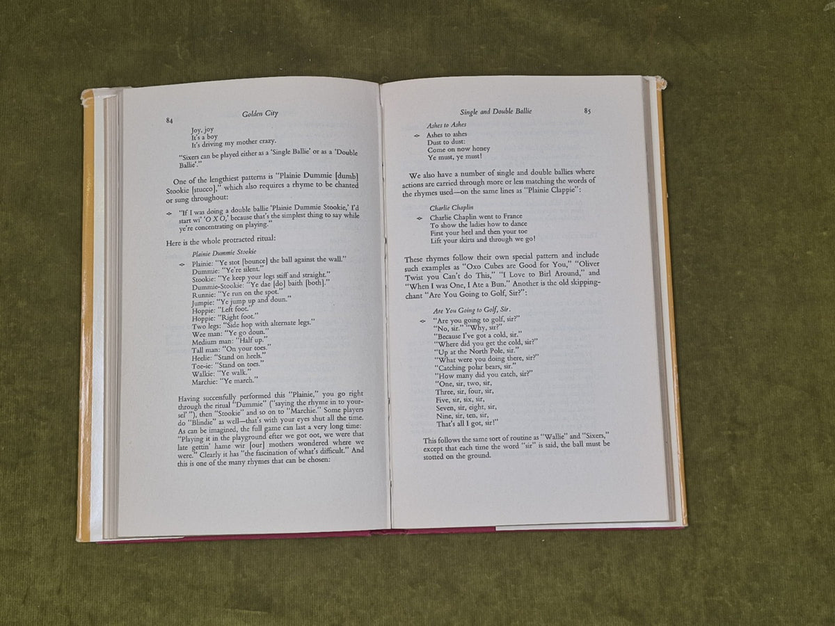 Golden City & The Singing Street - James T.R. Ritchie , Oliver & Boyd 1964-5 1st6