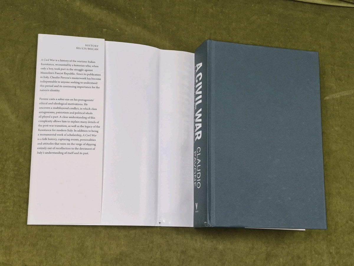 A Civil War Claudio Pavone Hardback 2013 4