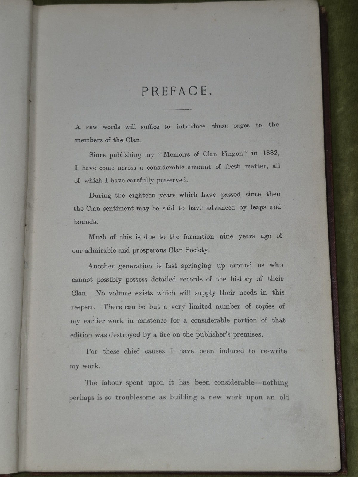 Memoirs of Clan Fingon 1899 First Edition Donald Mackinnon5