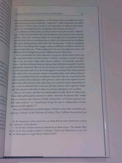 Pragmatism as a Way of Life  Hilary & Ruth Putnam (2017) 1st Ed Hb Book5