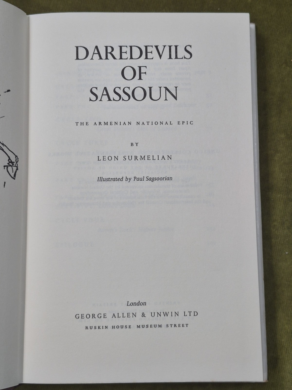 Daredevils of Sassoun by Leon Surmelian4