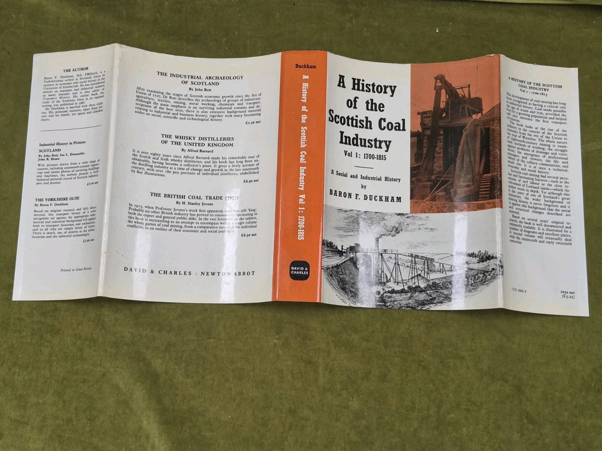A History of the Scottish Coal Industry Vol 1 - Baron F Duckham , 1970 1st4