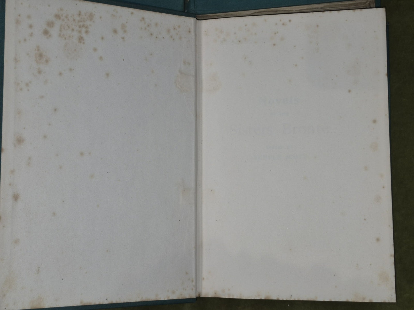 The Novels of the Sisters Bronte John Grant 1924 Edinburgh Incomplete 6 Volumes3
